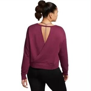 Women's Nike Yoga Open Back Top
